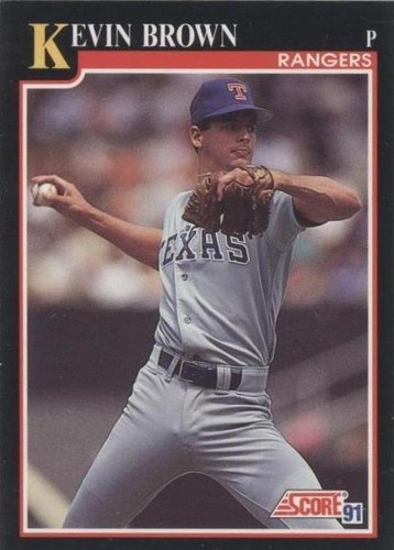 1991 Score - Kevin Brown #846