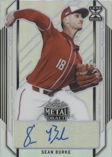 2021 Leaf Metal Draft - Sean Burke #BA-SB1