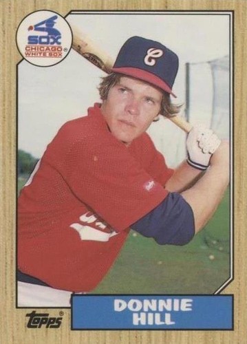 1987 Topps Traded - Donnie Hill #47T