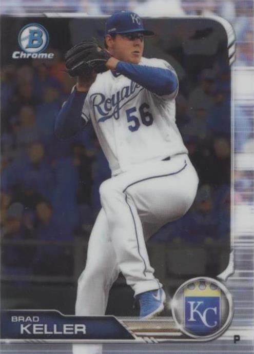 2019 Bowman Chrome - Brad Keller #54