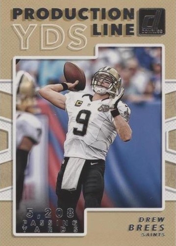 2017 Panini Donruss Drew Brees #1
