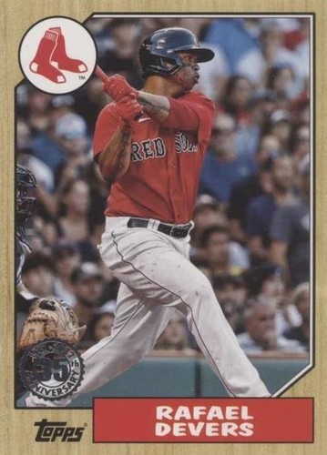 2022 Topps Series 1 - Rafael Devers #T87-47