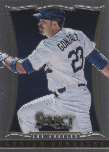 2013 Panini Select - Adrian Gonzalez #49