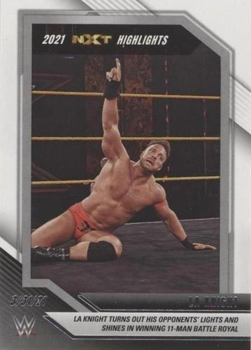 2022 Panini WWE NXT - LA Knight #8