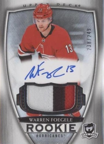 2018-19 Upper Deck The Cup - Warren Foegele #83
