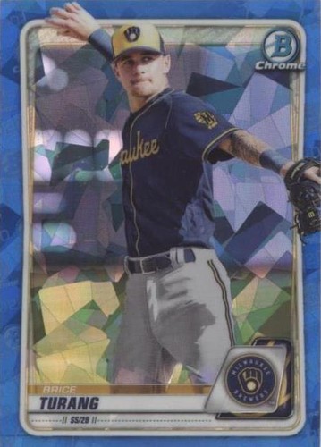 2020 Bowman Chrome Sapphire Edition - Brice Turang #BCP-35