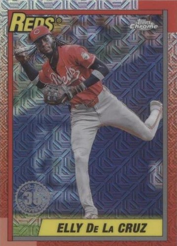 2025 Topps Series 1 Elly De La Cruz Silver Pack /199 Reds