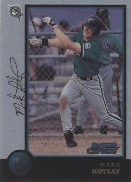 1998 Bowman Chrome — Марк Котсай No218