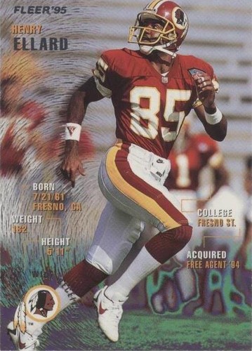 1995 Fleer Henry Ellard #385