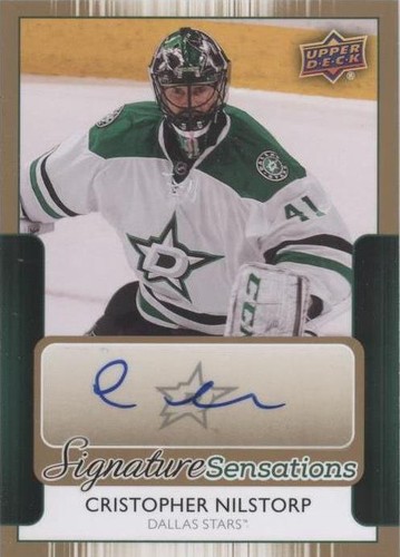 2014-15 Upper Deck - Cristopher Nilstorp #SS-CN