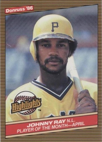 1986 Donruss Highlights - Johnny Ray #9