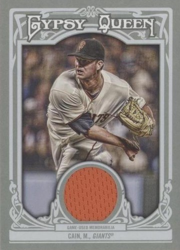 2013 Topps Gypsy Queen - Matt Cain #GQR-MCA