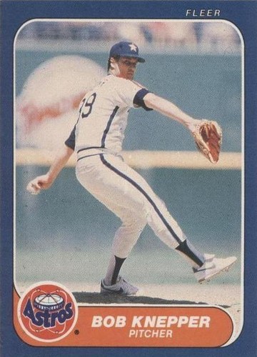 1986 Fleer - Bob Knepper #304