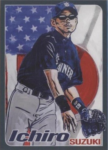 2022 Topps Project 100~Ichiro Suzuki #8 Base Card By J 2022 Topps Project 100~Ichiro Suzuki #8 Base Card By J