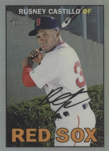 2016 Topps Heritage - Rusney Castillo #THC-486