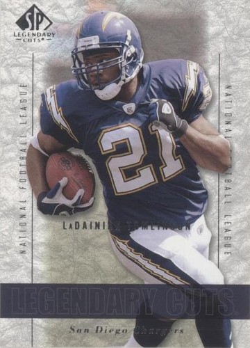 2002 SP Legendary Cuts LaDainian Tomlinson #44