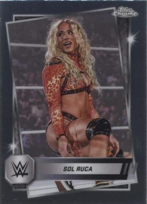 2025 Topps Chrome WWE - Sol Ruca #24