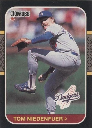 1987 Donruss - Tom Niedenfuer #218