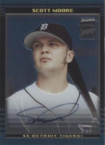 2002 Bowman Chrome Draft Picks & Prospects - Scott Moore #BDP166