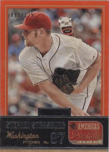 2013 Panini America's Pastime - Stephen Strasburg #63