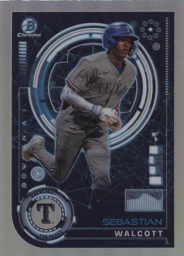 2024 Bowman - Sebastian Walcott #BAI-12