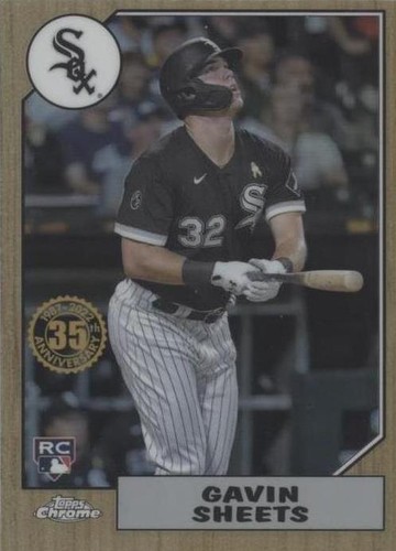 2022 Topps Chrome - Gavin Sheets #87BC-20