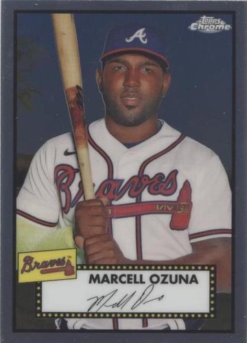 2021 Topps Chrome Platinum Anniversary - Marcell Ozuna #236