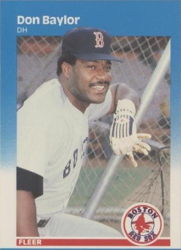1987 Fleer - Don Baylor #28