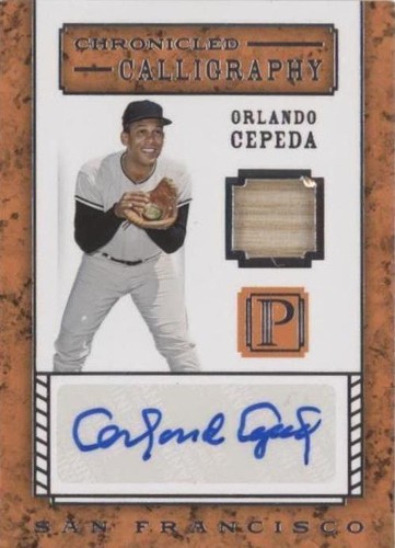 2016 Panini Pantheon - Orlando Cepeda #CC-OC