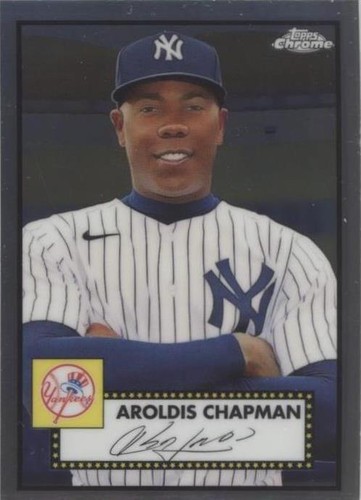 2021 Topps Chrome Platinum Anniversary - Aroldis Chapman #225