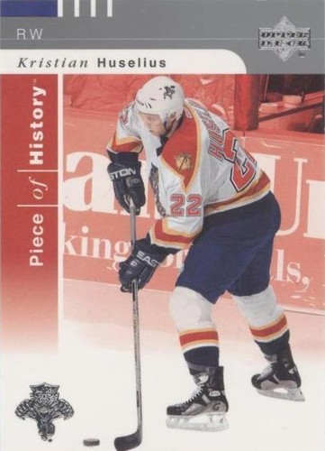 2002-03 Upper Deck Piece Of History - Kristian Huselius #42