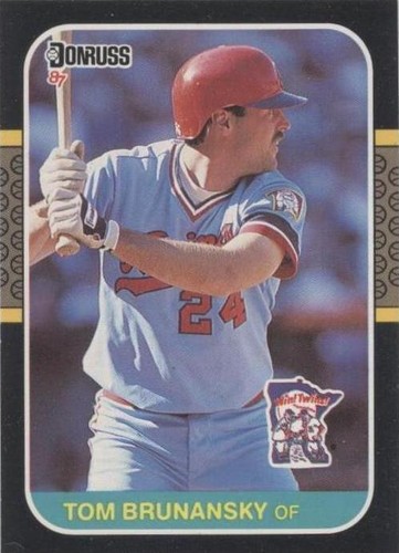 1987 Donruss - Tom Brunansky #194