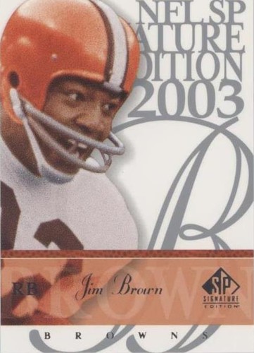 2003 SP Signature Edition Jim Brown #3