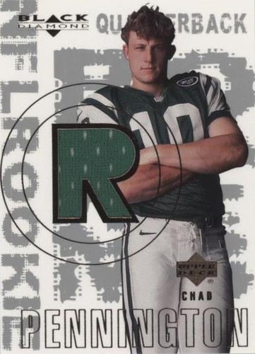 2000 Upper Deck Black Diamond Chad Pennington #156