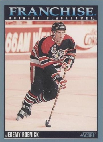 1992-93 Score Canadian - Jeremy Roenick #422
