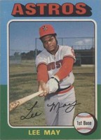 1975 O-Pee-Chee - Lee May #25