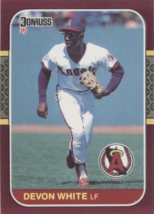 1987 年 Donruss 开幕日 - Devon White #5