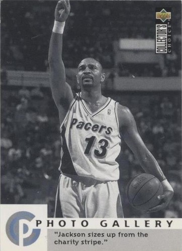 1995-96 Upper Deck Collector's Choice International German II - Mark Jackson #191
