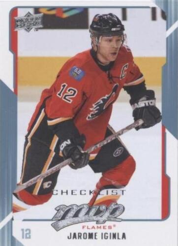 2008-09 Upper Deck Base #169 Jarome Iginla - Calgary Flames 2008-09 Upper Deck Base #169 Jarome Iginla - Calgary Flames