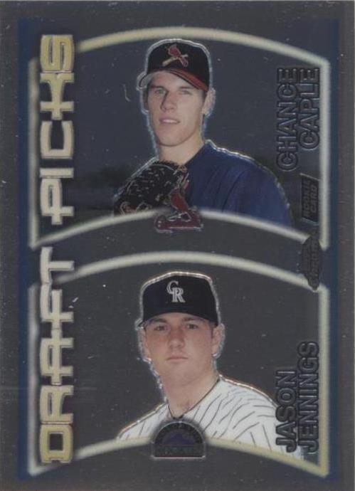 2000 Topps Chrome - Chance Caple Jason Jennings #212