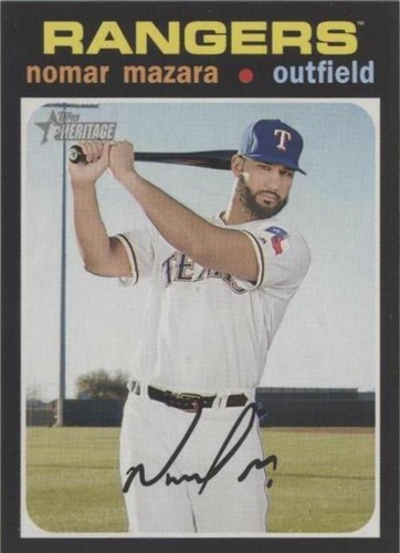 2020 Topps Heritage - Nomar Mazara #306