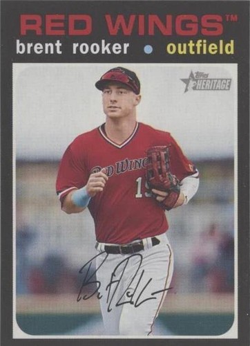 2020 Topps Heritage Minor League Edition - Brent Rooker #69