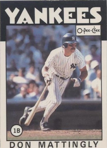 1986 O-Pee-Chee - Don Mattingly #180