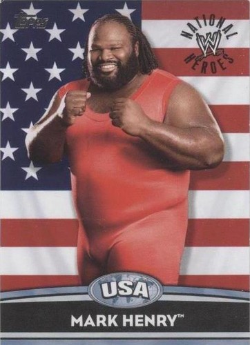 2010 Topps WWE - Mark Henry #NH21