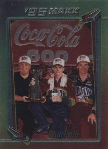 1995 Maxx Premier Plus Chromium - Jeff Gordon #160