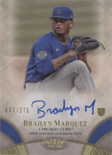 2021 Topps Tier One - Brailyn Marquez #BOA-BMQ