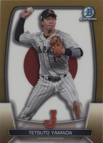 2017 Bowman Chrome Prospects Refractor /499 Tetsuto Yamada