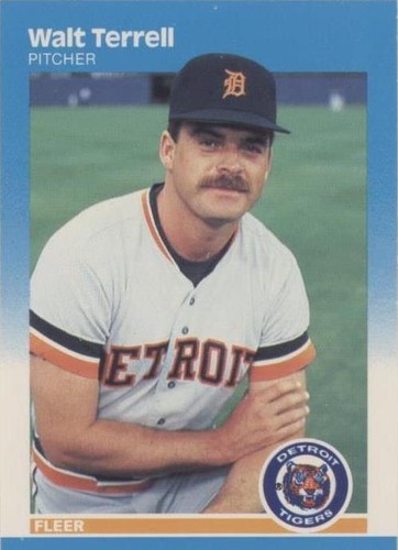 1987 Fleer - Walt Terrell #165