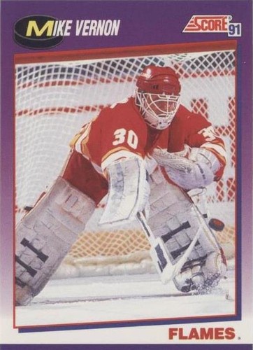 1991-92 Score American - Mike Vernon #80