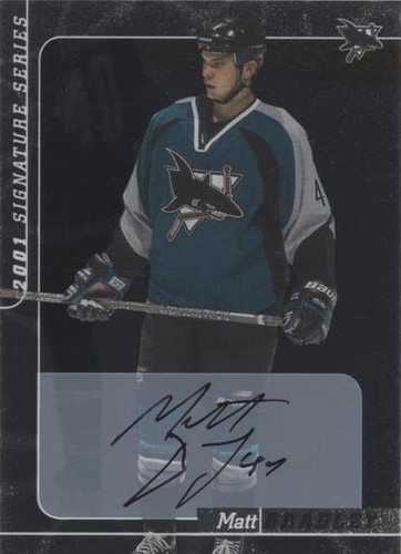 2000-01 In the Game Be A Player Signature Series - Matt Bradley #218